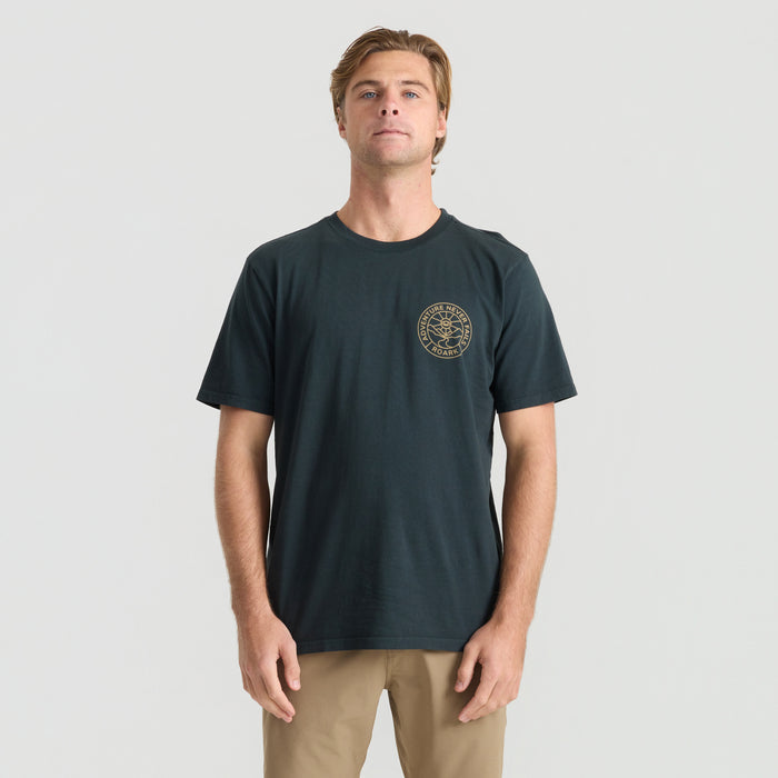 Active shirt paired with rugged denim jeans, perfect for outdoor and adventure settings