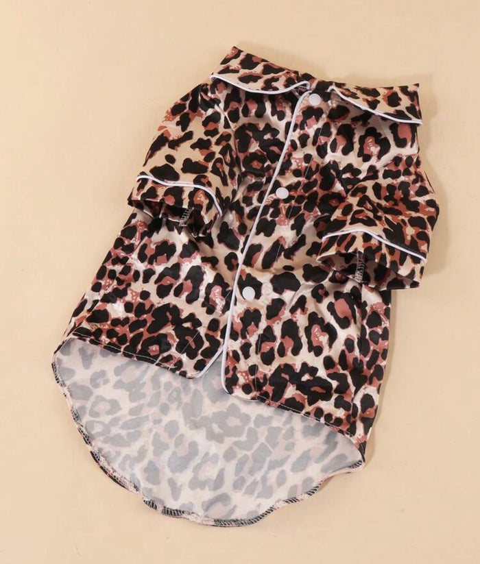 Dog Leopard Pjs