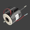 Black Dometic 12V Furnace Blower Motor 30722 - Angled View | United RV Parts