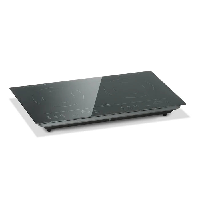 Black Glass Dometic CI-21 2-Burner Induction Cooktop - Side Profile View | United RV Parts