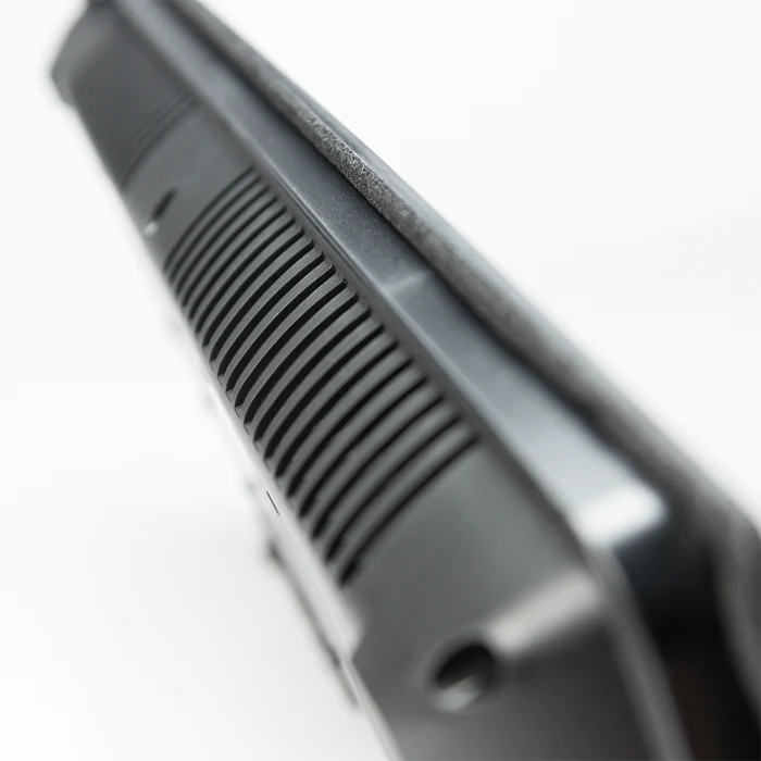 Black Dometic Induction Cooktop Edge Profile - Side Detail View | United RV Parts