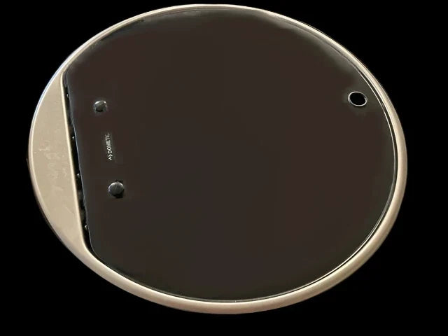Black Heat-Resistant Glass Cover for Dometic VA7000 Sink - Top View | United RV Parts