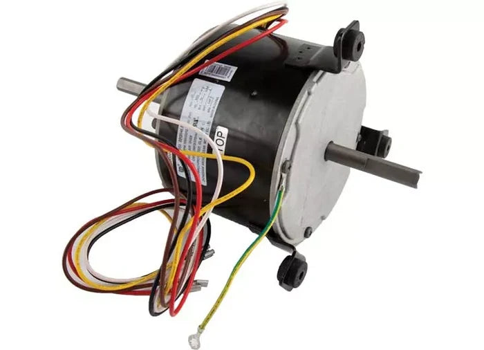 Dometic AC Fan Motor 3312132.008 with Wiring Harness - Side View | United RV Parts