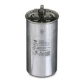 Silver Metal Dometic AC Motor Capacitor 50/5 MFD - Front View | United RV Parts