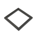 Black Rubber Dometic AC Gasket Kit 3310718.006 - 14x14 Frame View | United RV Parts