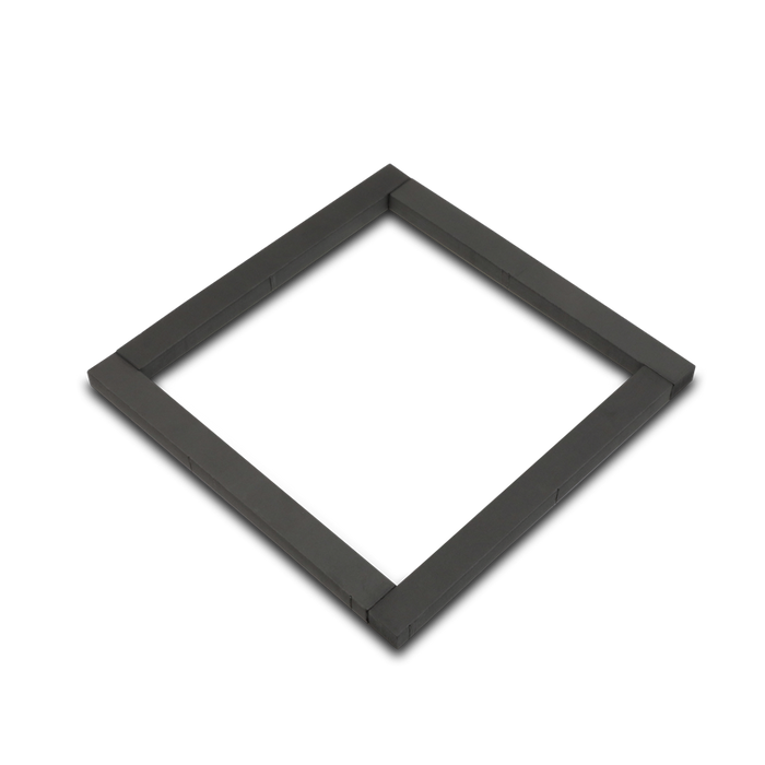 Black Rubber Dometic AC Gasket Kit 3310718.006 - 14x14 Frame View | United RV Parts