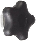 Black Dometic Awning Rafter Adjustment Knob 3311578.001 - Close-up View | United RV Parts