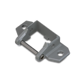 Gray Plastic Dometic Lower Awning Foot Kit 3108708.342 - Angled View | United RV Parts