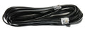 Black Dometic Awning Wind Sensor Data Cable with RJ-11 Connectors - Full Length View | United RV Parts