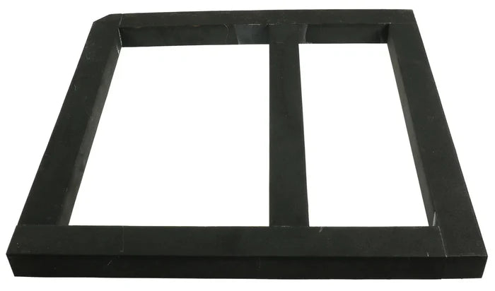 Black Foam RV AC Roof Gasket 3316315.013 - Angled Top View | United RV Parts
