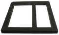 Black Foam RV AC Roof Gasket 3316315.013 - Angled Top View | United RV Parts