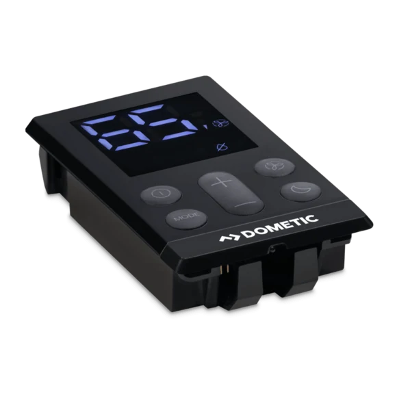 Dometic | Connect Essential Thermostat, RV-C & CMC  | 9610007991 |  12v DC | Single or Multizone | Digital | Black