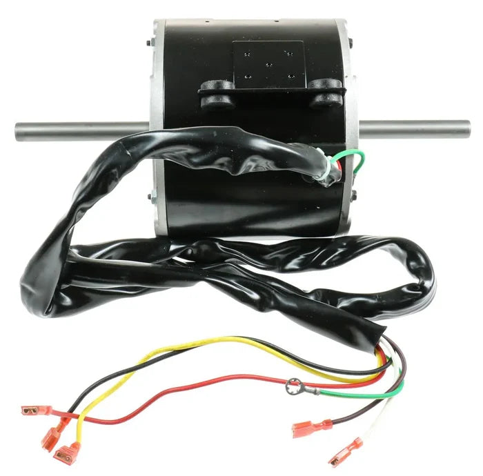 Black Dometic RV Fan Motor Assembly - Front View with Wiring | United RV Parts