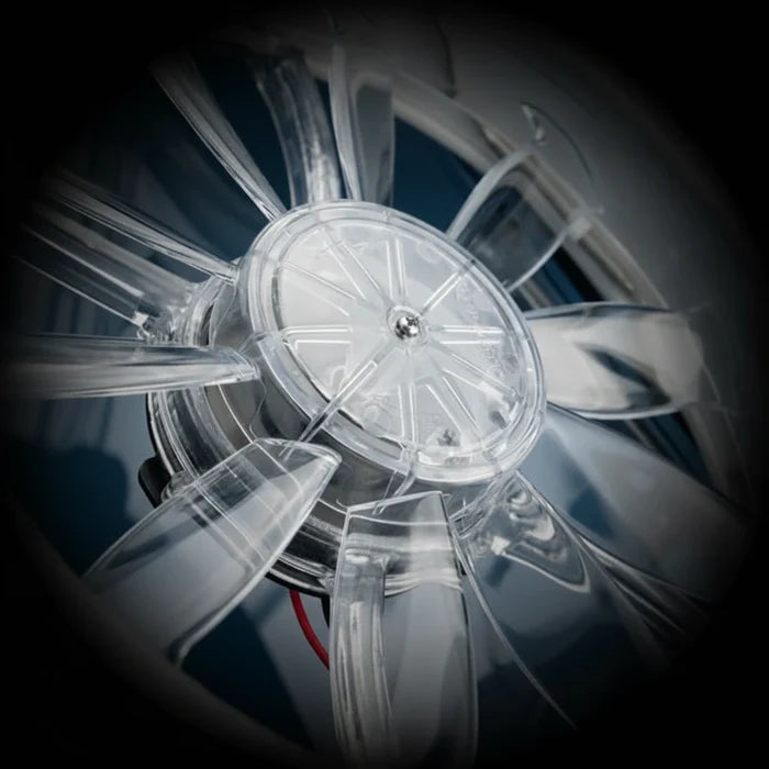 Dometic Fan-Tastic Vent FV2200 Clear Fan Blade Hub - Close-Up Detail | United RV Parts