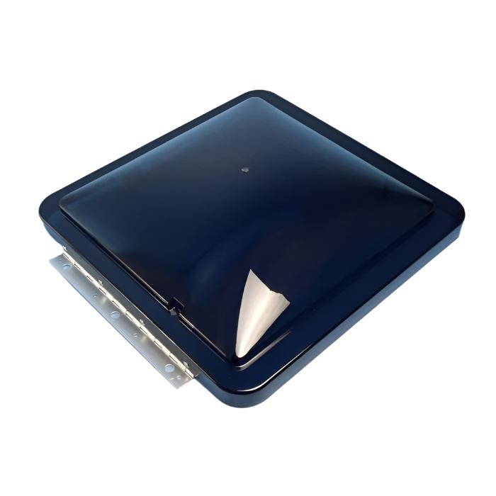 Smoke Polycarbonate Fantastic Fan Vent Cover K1020-19 - Side Angle | United RV Parts