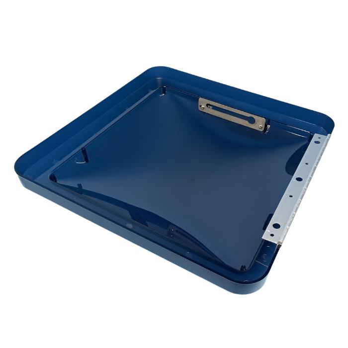 Smoke Polycarbonate Fantastic Fan Vent Cover K1020-19 - Bottom View | United RV Parts