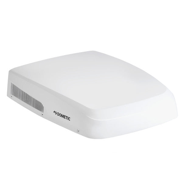 White Dometic FreshJet 5 AC Shroud Cover - Three Quarter View | United RV Parts