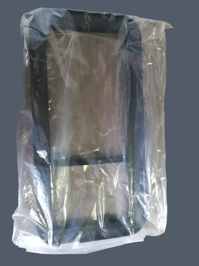 Black Plastic Furnace Door Bezel 32611 - Packaged View | United RV Parts