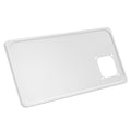 White Dometic RV Furnace Access Door 33057 - Angled View | United RV Parts