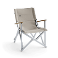 Ash Fabric Dometic GO Compact Camp Chair - Front Angle View | United RV Parts