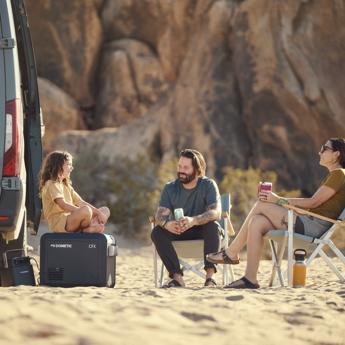 Dometic GO Camp Chairs RV Lifestyle - Desert Camping Scene | United RV Parts