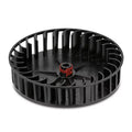 Black Plastic Dometic 33128 Furnace Combustion Blower Wheel - Side View | United RV Parts