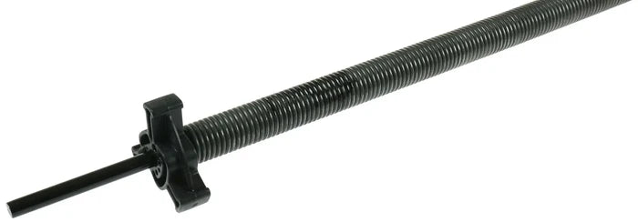 Black Dometic Torsion Spring Arm with Connector Rod - Assembly End View | United RV Parts