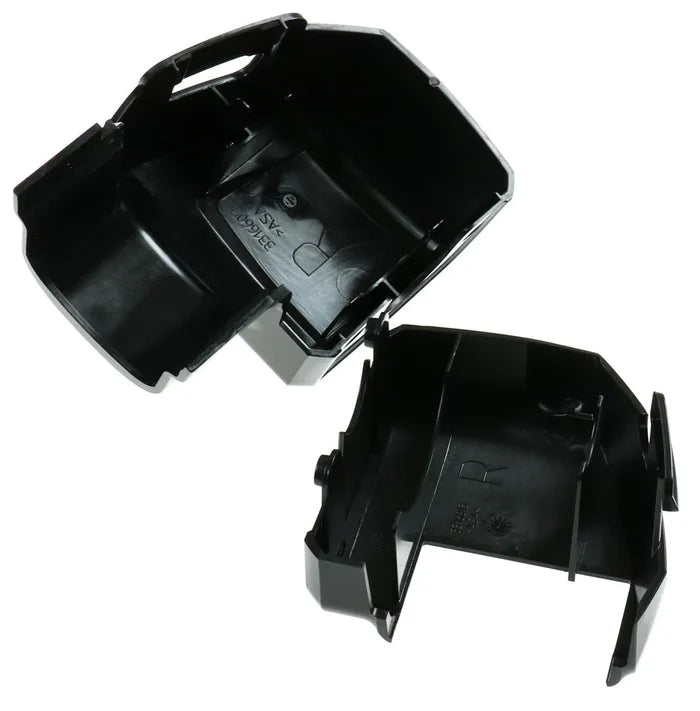 Black Dometic 9200 Awning End Caps - Interior Component Detail View | United RV Parts