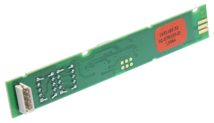Green Dometic Optical Control Board 3851485023 - Back View Circuit Detail | United RV Parts