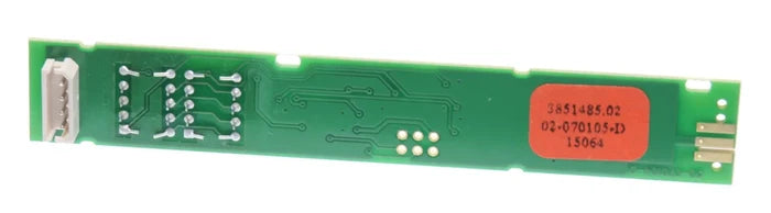 Green Dometic Optical Control Board - Top View with Orange Label Detail | United RV Parts