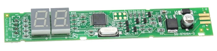 Green Dometic Refrigerator Control Board - Front View with Component Layout | United RV Parts