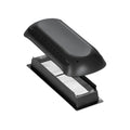 Black Dometic RV Refrigerator Roof Vent 3311236.024 - Complete Assembly View | United RV Parts