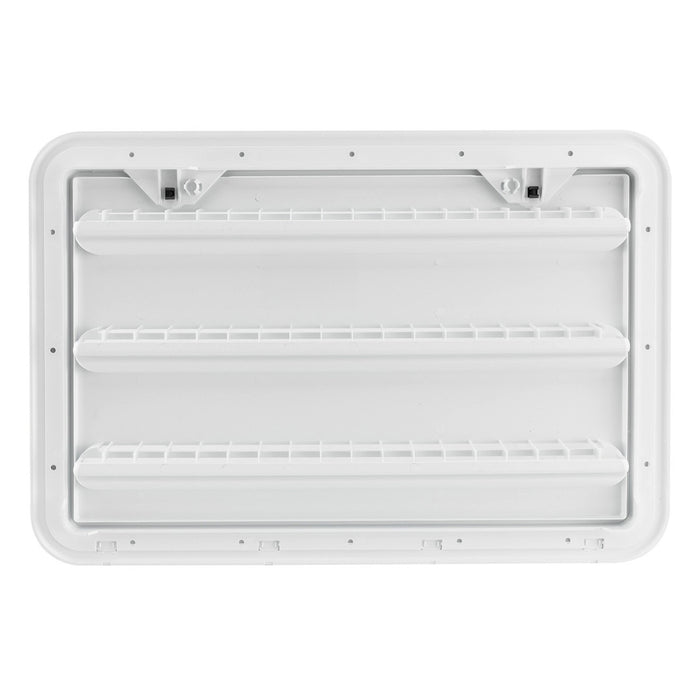 White Dometic Refrigerator Side Vent 3316941.010 - Interior View | United RV Parts
