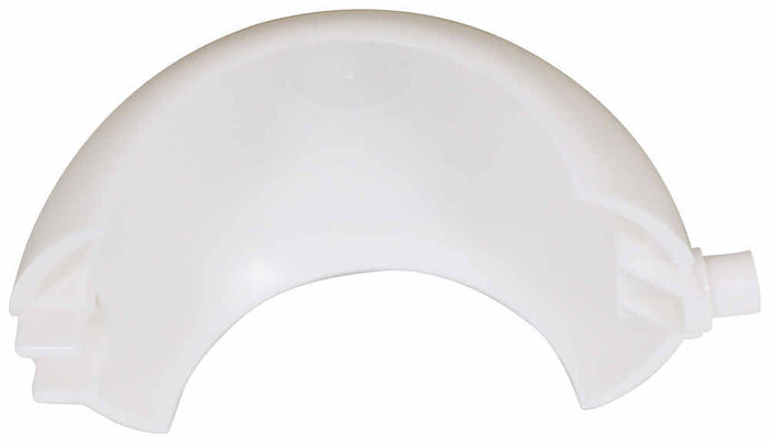 White Plastic RV Toilet Ball Component 385310681 - Top View Detail | United RV Parts