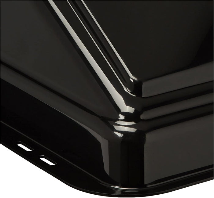 Black Dometic Ultra Breeze Vent Cover UB1500BL - Corner Detail | United RV Parts