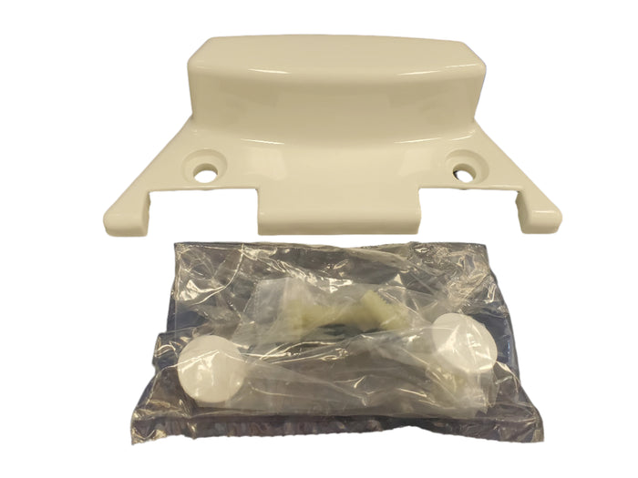 Bone Dometic Vacuum Breaker Cover 385312111 with Hardware Package | United RV Parts