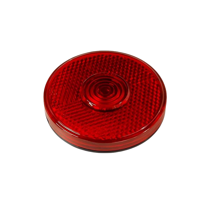 Red LED Round Clearance Light 2.5" - Front View | United RV Parts
