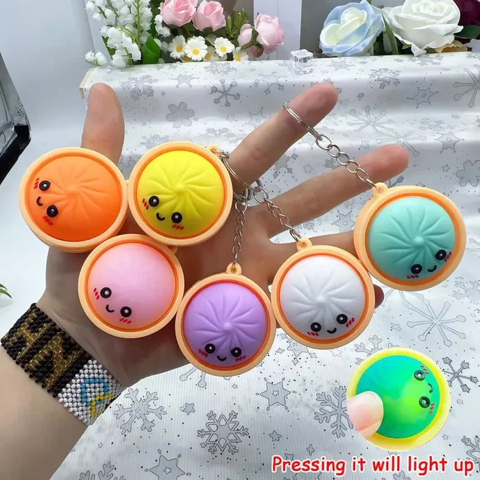 Dumpling Fidget Purse Charm