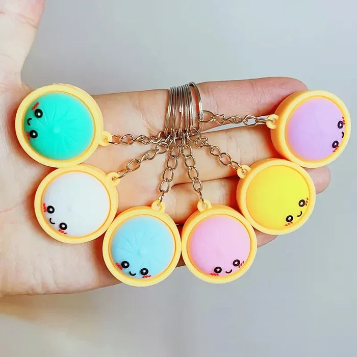 Dumpling Fidget Purse Charm