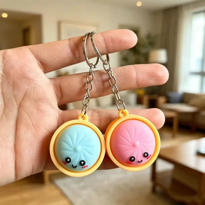 Dumpling Fidget Purse Charm
