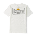 Active white long sleeve shirt designed for adventure and outdoor activities by Roark.