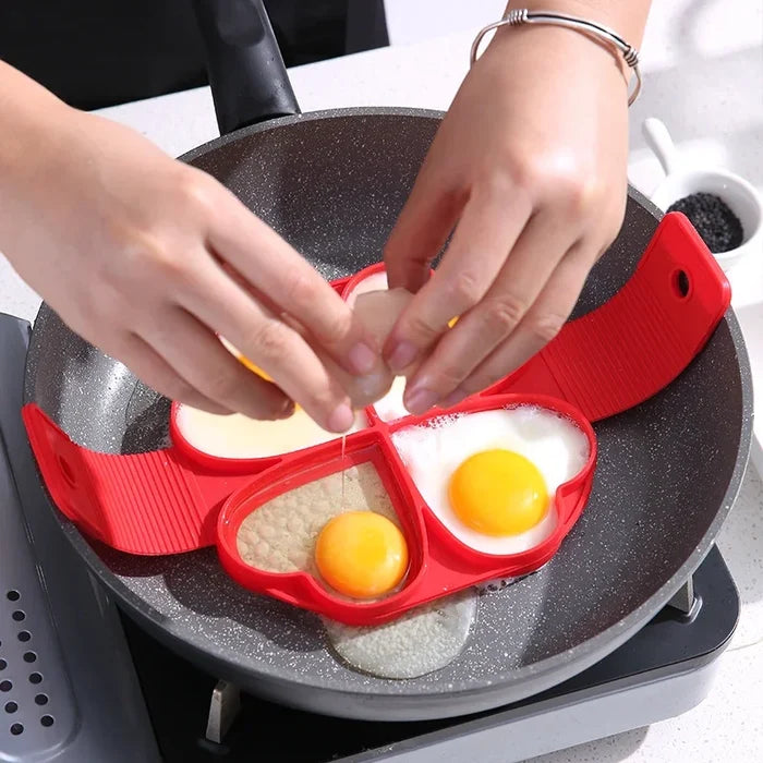 Egg Pancake Ring Nonstick Pancake Maker Silicone Mold