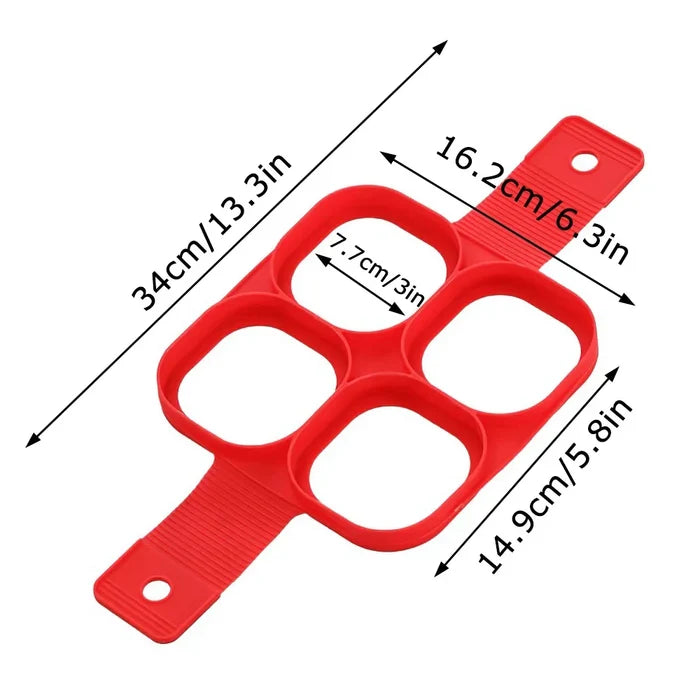 Egg Pancake Ring Nonstick Pancake Maker Silicone Mold