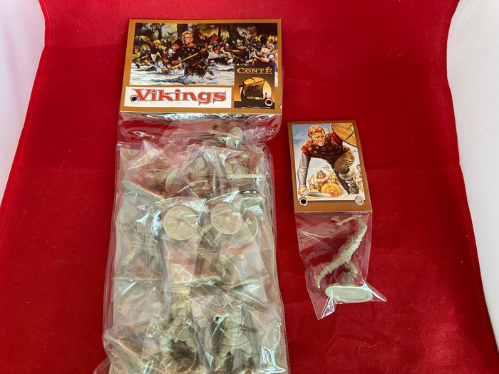 Einar & Vikings  (Gray/Green Color ) 3 SETS/33 FIGURES SPECIAL + 14 OF OUR WAR LORD FRISIANS