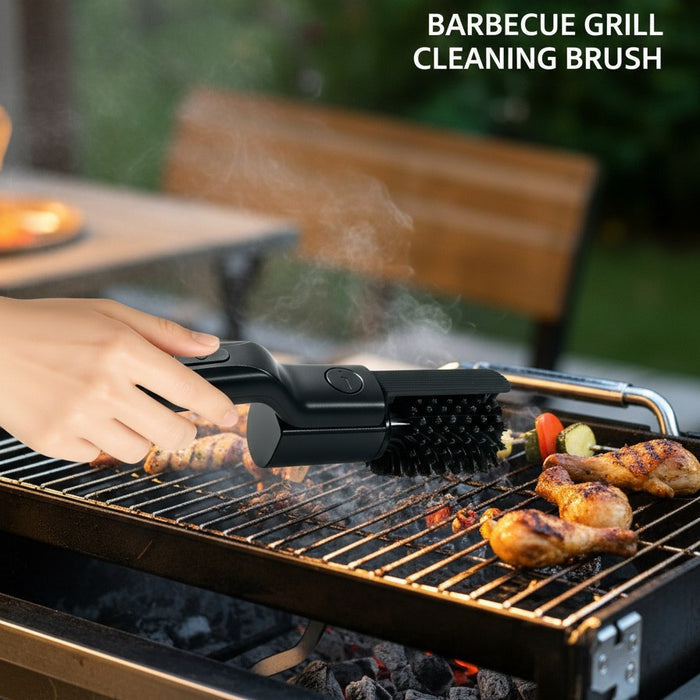 Electric Barbecue Brush Heavy Grease Cleaning Tool Barbecue Grill Cleaning Tool