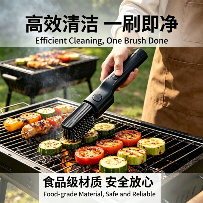 Electric Barbecue Brush Heavy Grease Cleaning Tool Barbecue Grill Cleaning Tool