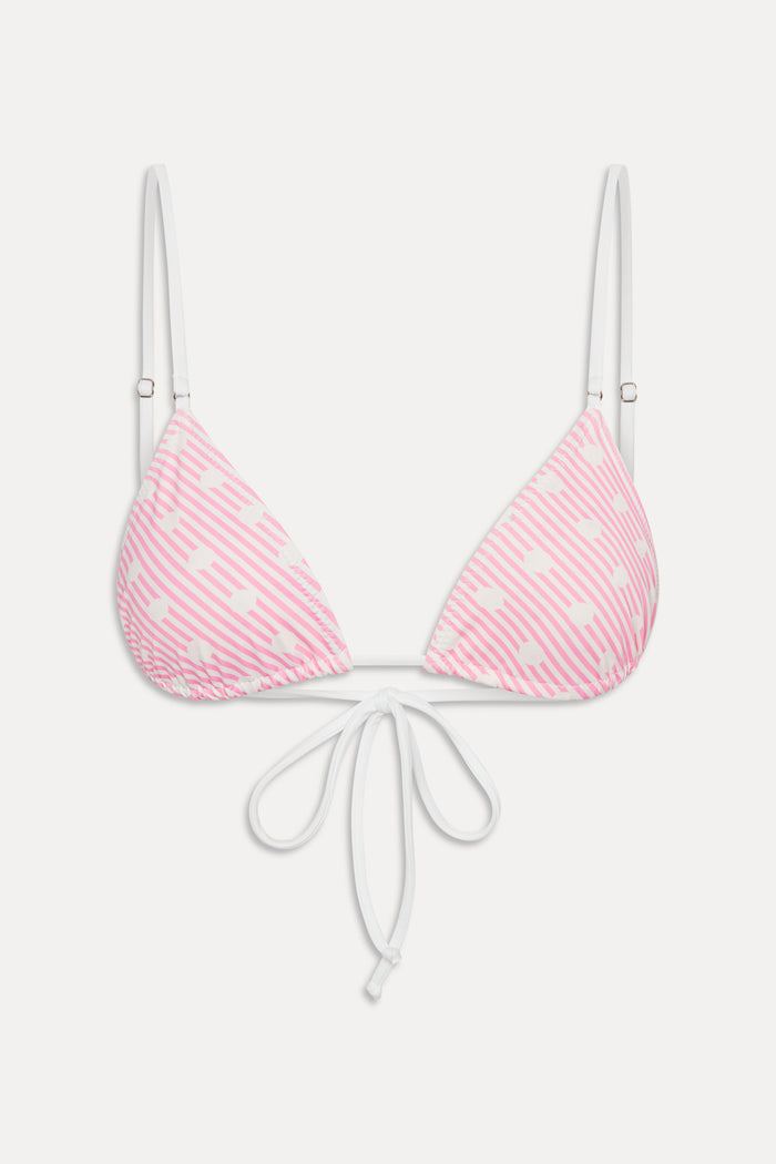 Elena Reversible Micro Bikini Top - Sprinkles