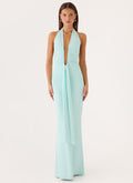 Emiliana Maxi Dress - Aqua