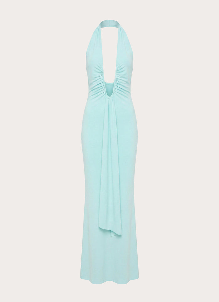 Emiliana Maxi Dress - Aqua