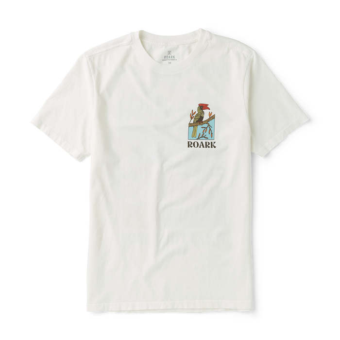 Graphic active shirt featuring a unique fictional character design, ideal for adventure and travel.